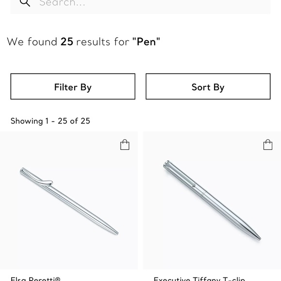 Tiffany & Co. Exquisite Elsa Peretti Ballpoint Pen NWOT - Picture 9 of 14